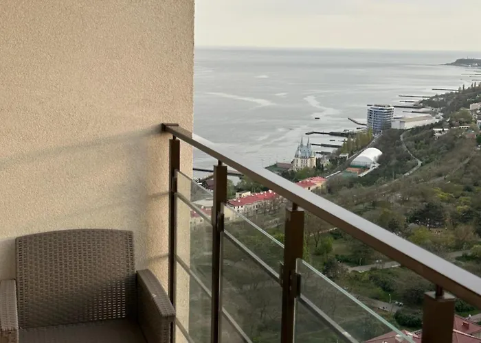 公寓 Arcadia & Sea Terrace 敖德萨